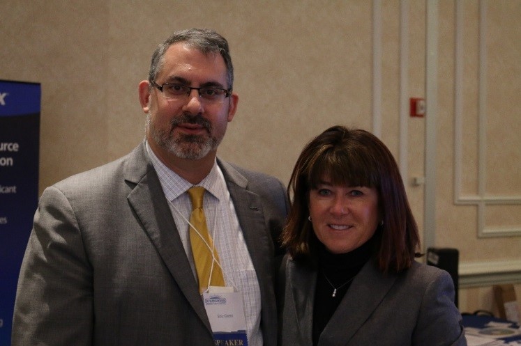 Eric with Mary Beth Murphy, IRS SB/SE Commissioner